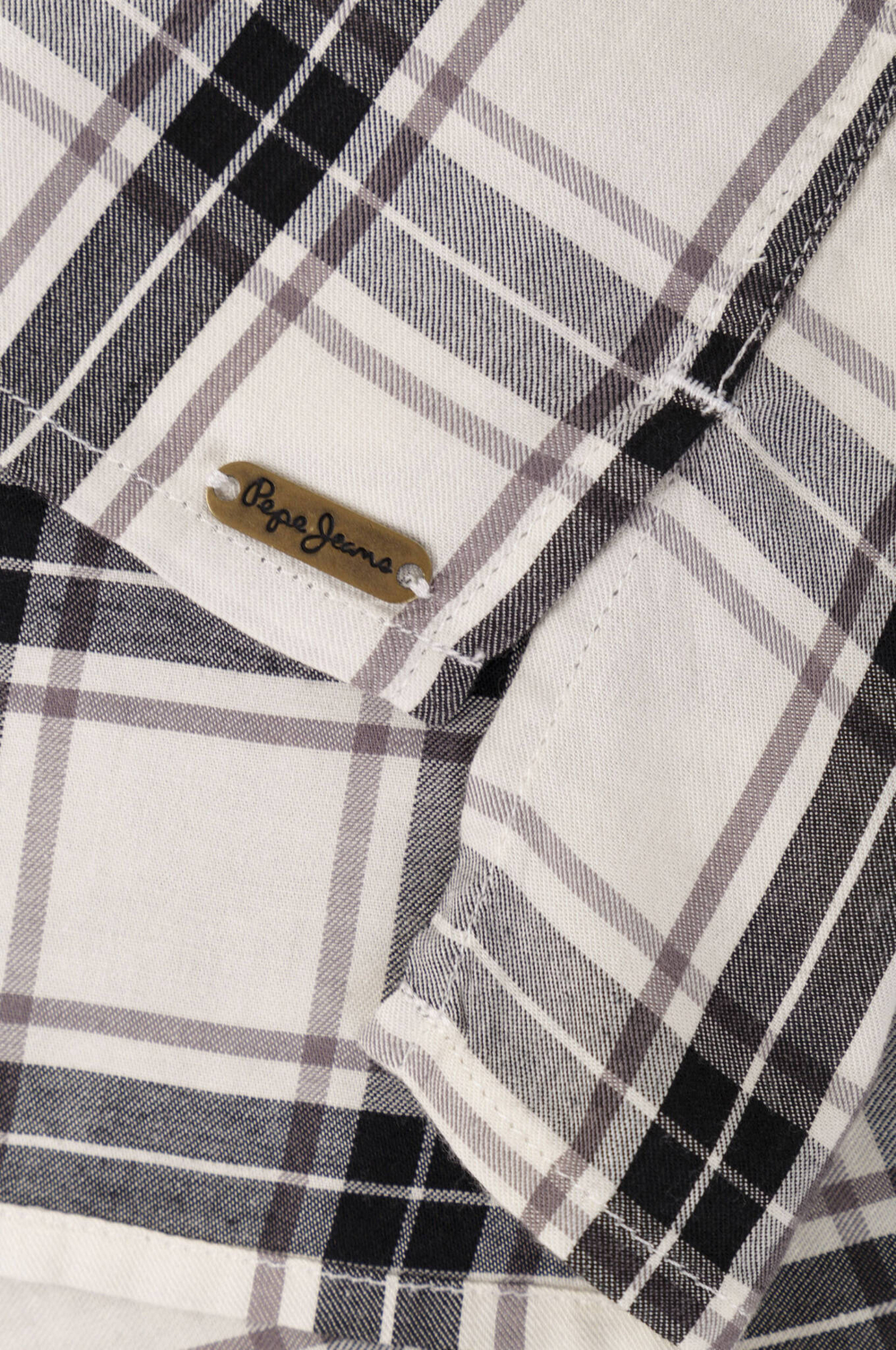 рубашка tanya Pepe Jeans London - кремовый(PG300767)