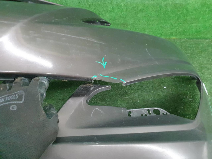 Бампер передний Hyundai Solaris 1 (2014-2017)