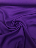 Ткань Штапель цвет т.фиолетовый, артикул 326548