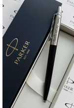 Шариковая ручка Parker Jotter K60, цвет: Black, стержень: Mblue