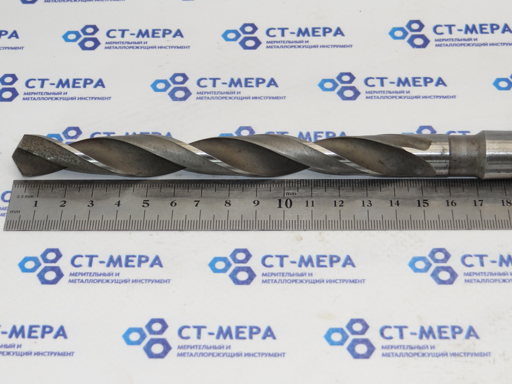Сверло по металлу 15.5мм (153х251) к\х Р6М5 К/М2 длинное