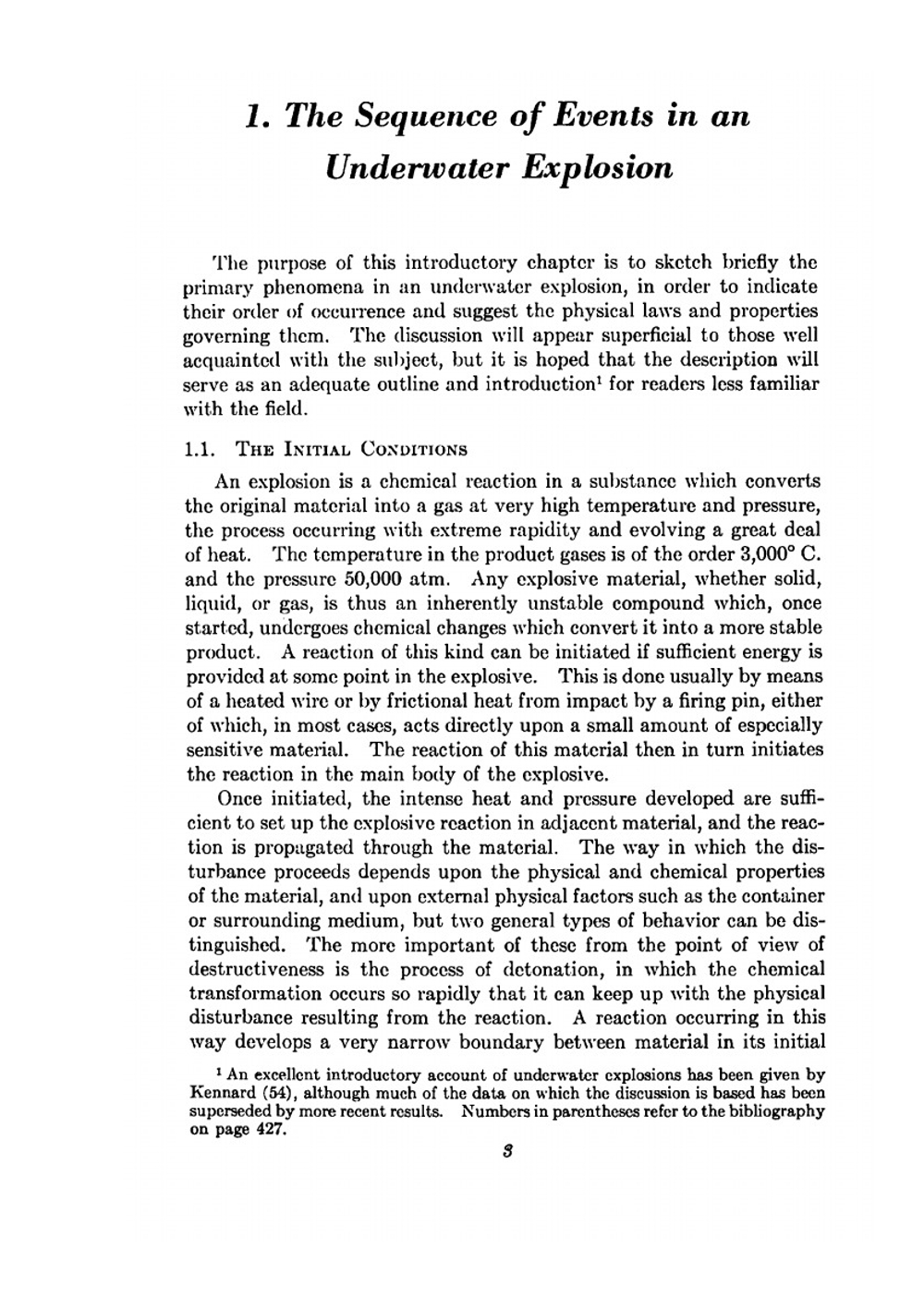 Underwater explosions | R.H. Cole