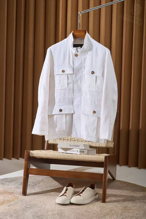 Льняная ветровка Loro Piana