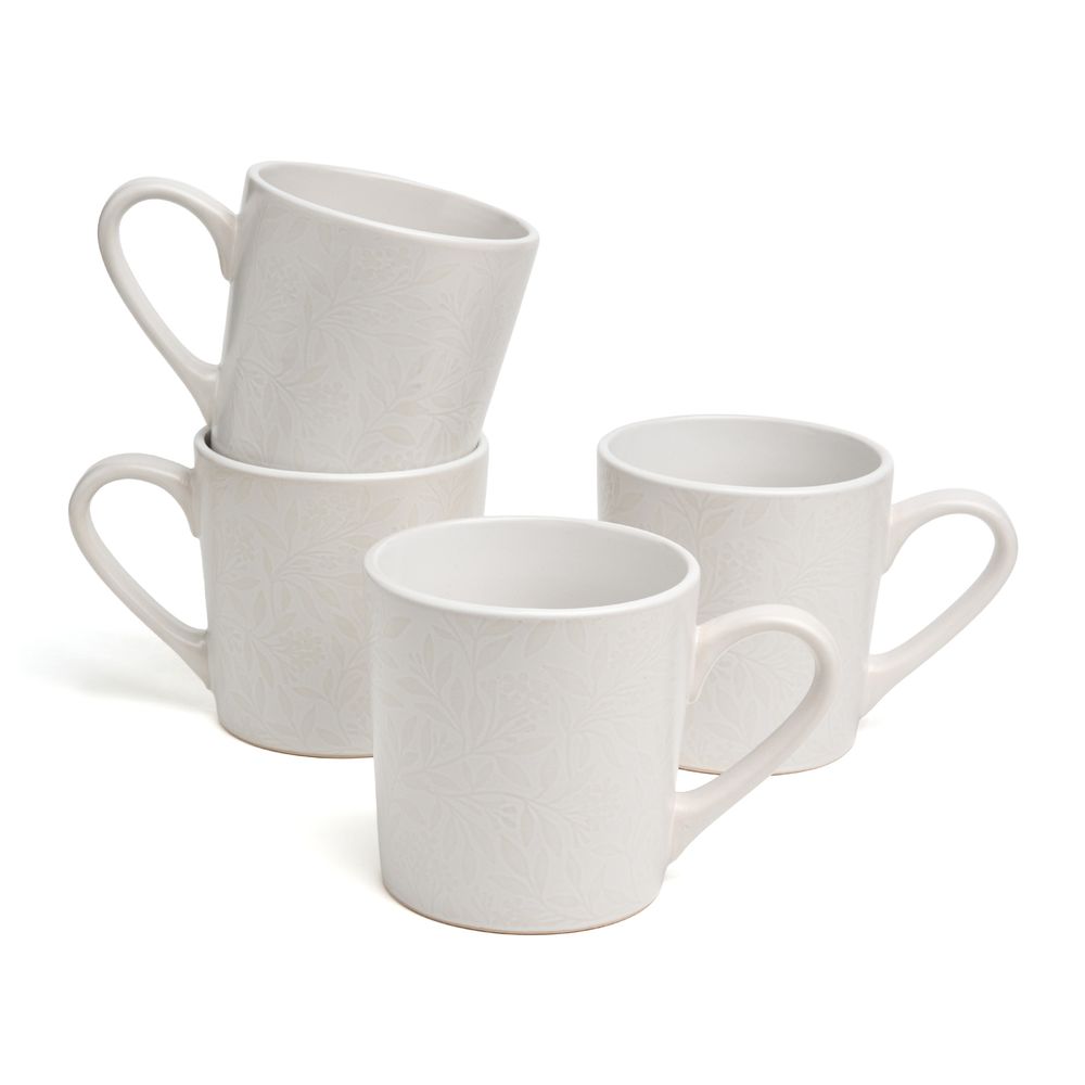 КРУЖКА BRONCO "CHOICE WHITE" 400 МЛ (МАЛ.УП.=4 ШТ.)