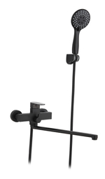 283541-C Смеситель од. для ванны дл. (ЧЕРНЫЙ) ViEiR (8/1шт)