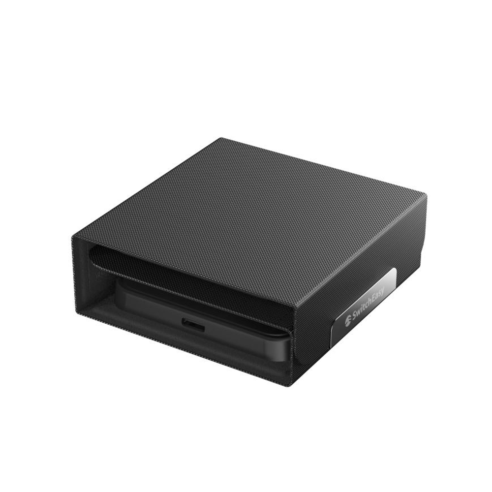 Складная зарядная станция MagSafe SwitchEasy TrioCharge для iPhone, Apple Watch и AirPods Беспроводная зарядка: Qi 15 Вт, Qi 5 Вт, магнитное крепление для зарядки Apple Watch (Qi 2,5 Вт). Проводная зарядка: нет