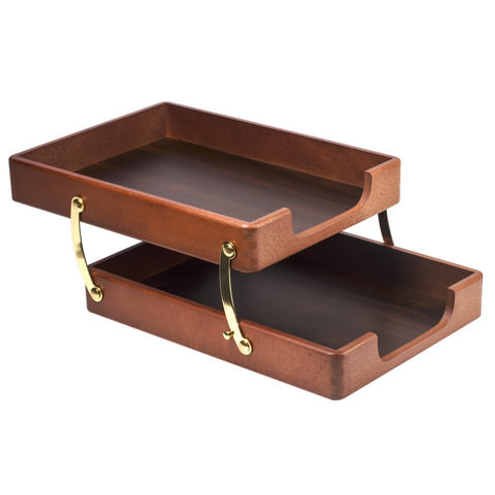 Набор настольный BESTAR "Jupiter" из массива дерева (бук), 6 предметов, цвет "орех", 236376