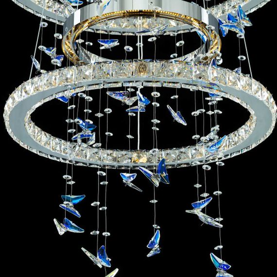 Люстра хрустальная с пультом Citilux ETERA CL322090