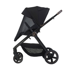 Детская коляска 3 в 1 Espiro Only 2025 и автокресло Pi Graphite 410 stylish black / Графитовый (Graphite 117)