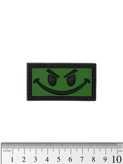 Шеврон Smile PVC. Олива