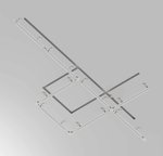 Несущий профиль Busbar trunkings TRX004-111W, однофазный, врезной, белый, 1 м, IP20