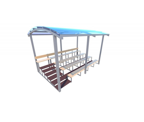 Трибуна 4-х рядная сборно - разборная на 34 места