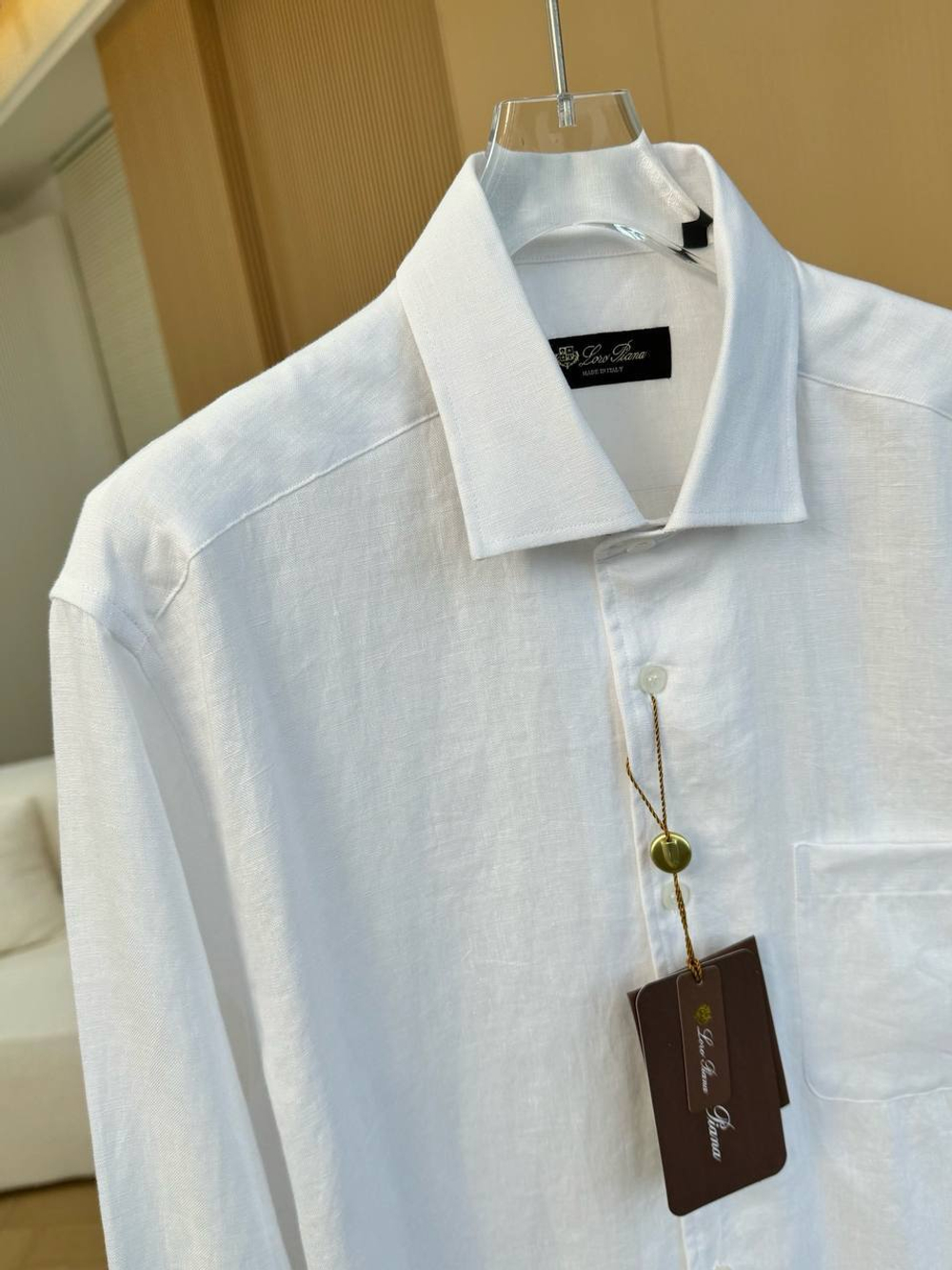 Льняная рубашка Loro Piana