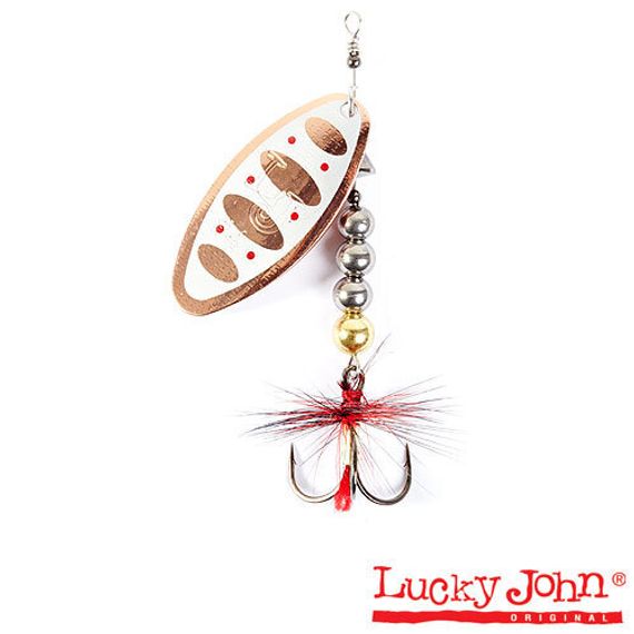 Блесна вращающаяся Lucky John SHELT BLADE Tungsten Body 03 15.0г 007