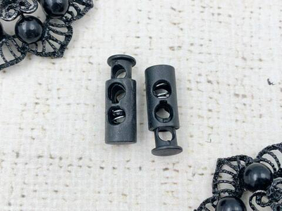 Фиксатор пластик, d 4,5 мм, р. 9х24 мм, чёрный