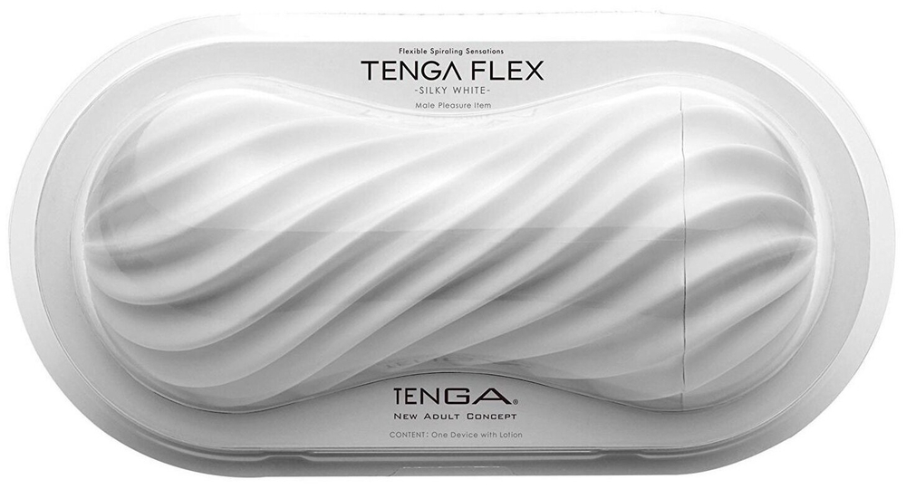 Tenga мастурбатор Flex Silky White (мягкий)