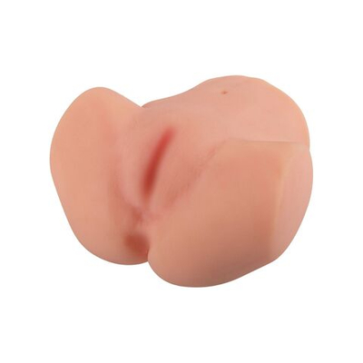 Мужской реалистичный мастурбатор с двумя рабочими отверстиями (Цвет: телесный)