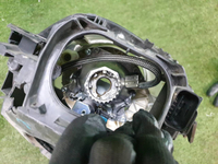 Битая Фара левая MINI Hatch R56 (2010-2013) ксенон