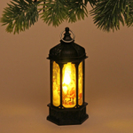 Сувенир с подсветкой «Лампа - Зимняя симфония» 5*6*13 см, Чёрный