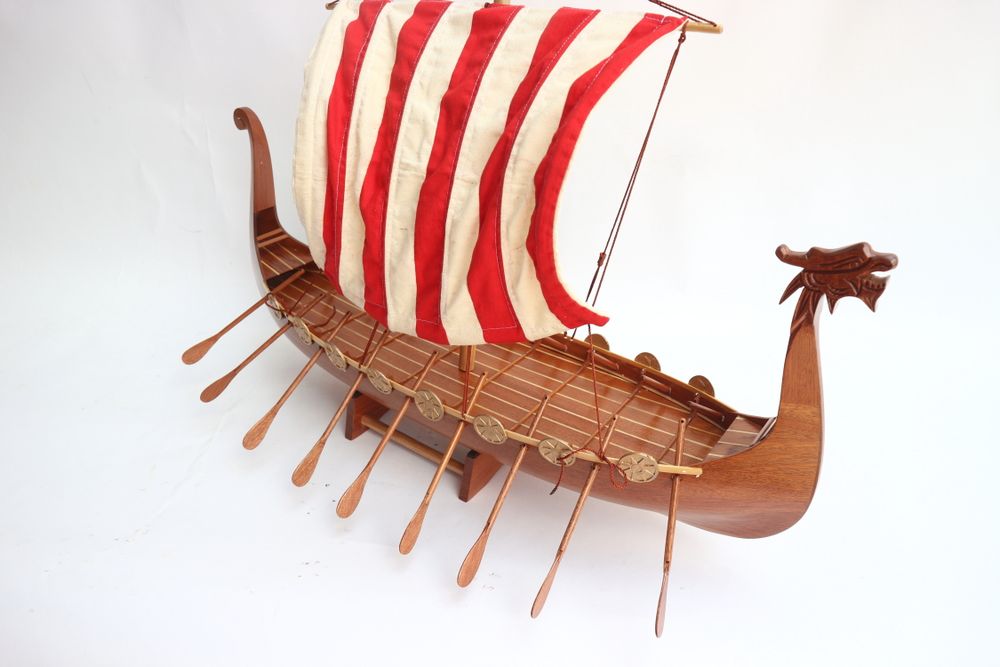 Van Der Heijden Модель парусника Дракар викингов, Скандинавия