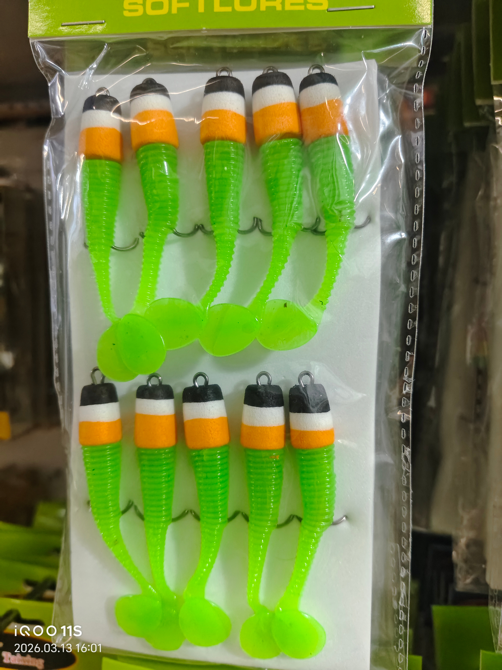 Мандула джиг киллер для рыбалка(10штук)