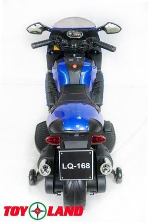 Детский электромотоцикл Toyland Moto Sport LQ168 синий