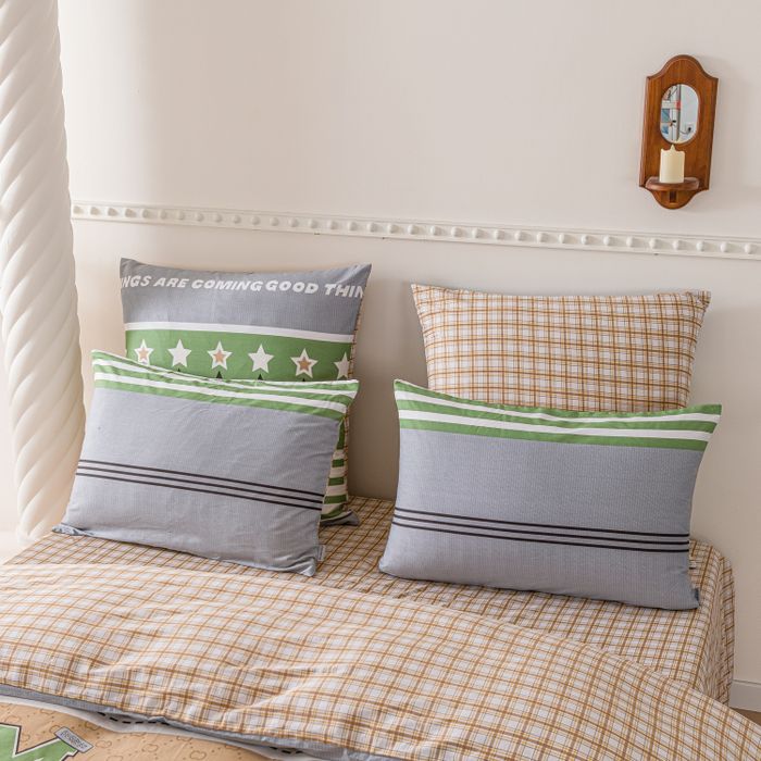 Комплект постельного белья на резинке Люкс Сатин 100% хлопок «Звёздные сны»