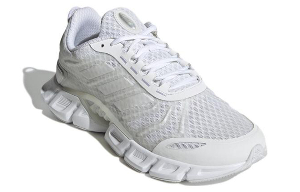 Adidas Climacool comfortable all-match fabric shock absorption, non-slip, breathable, low-cut casual running shoes for men and women with the same style cloud white