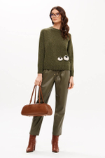 23365 Джемпер женский (хаки)