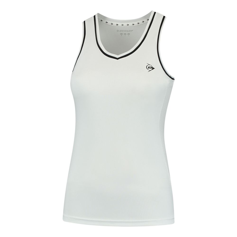 Женская теннисная майка Dunlop Tank Top Women - White