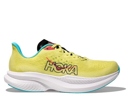 Кроссовки для бега мужские Hoka Mach 6 M Желтые