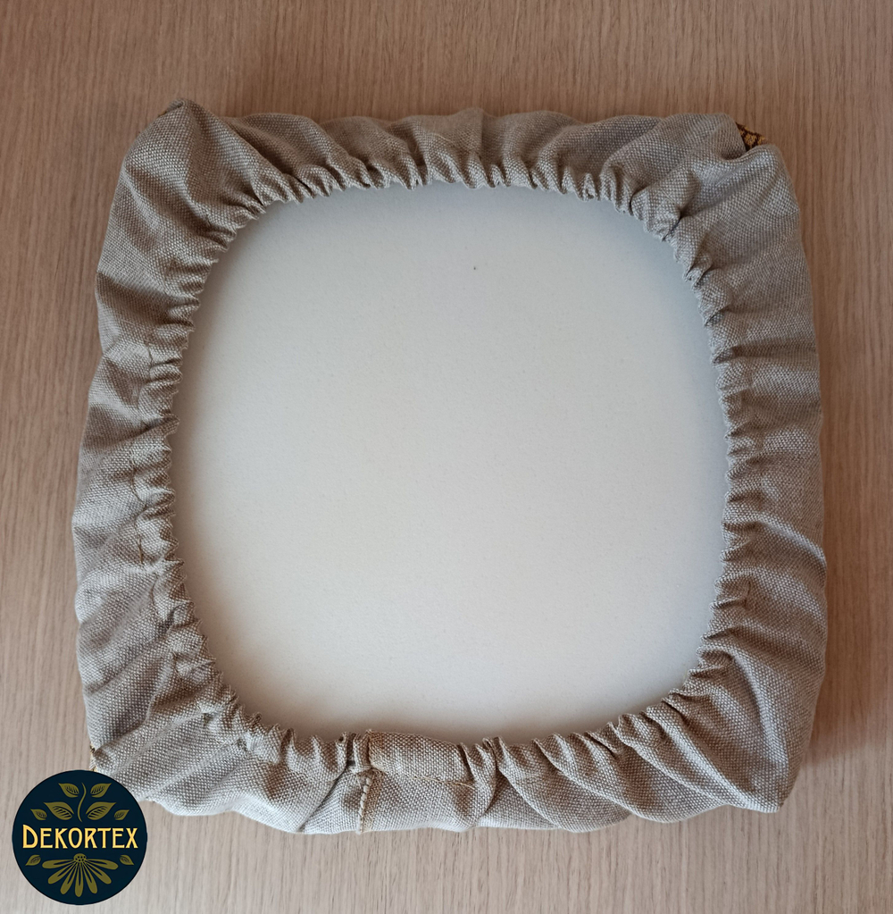 Набор чехлов на табурет из гобелена Незабудки (33х33 см) - 4шт