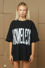Black Homeless Tee