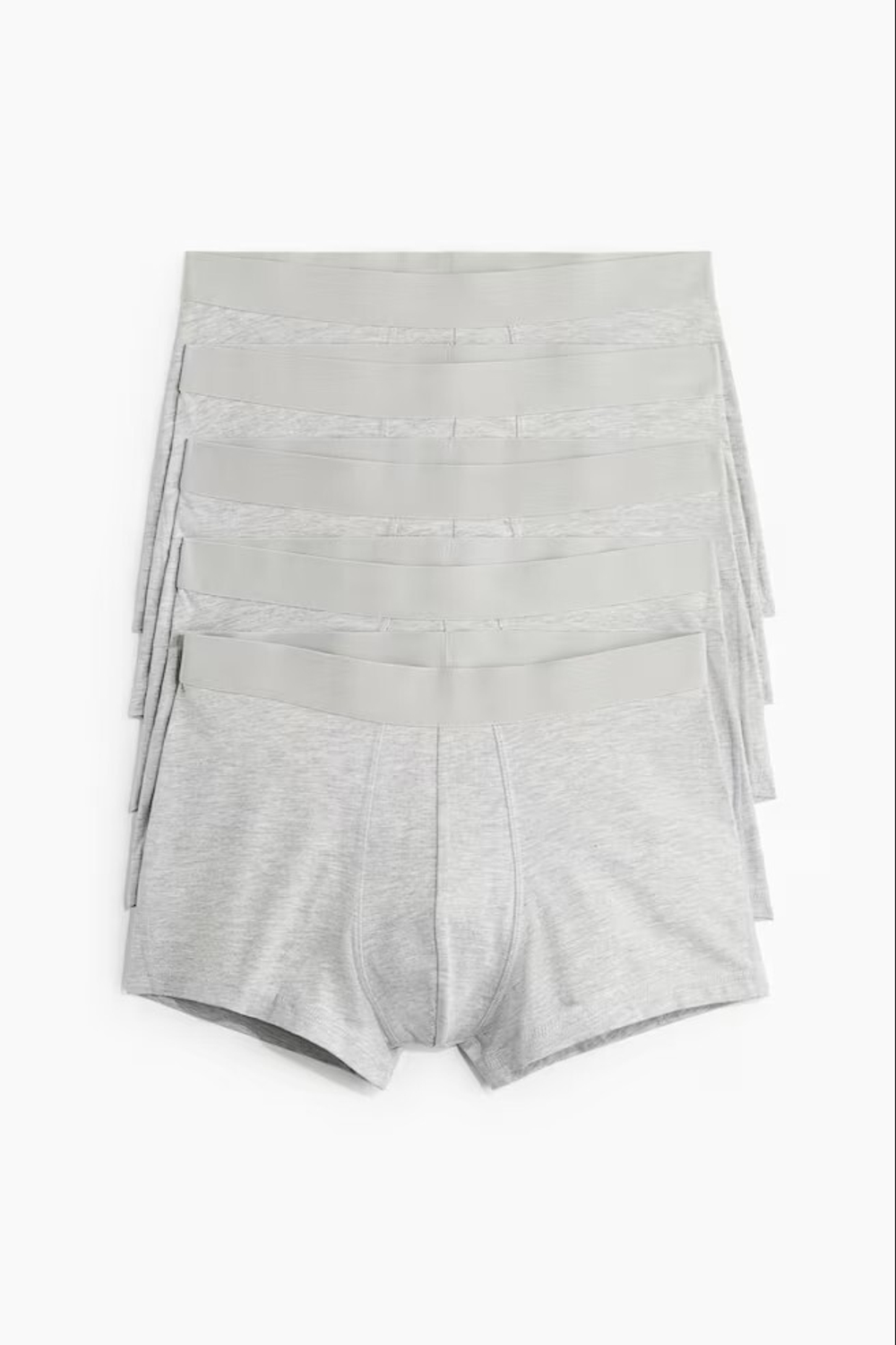 H&M Набор трусов-боксеров ( 5 шт.), серый