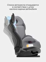 Автокресло детское Farfello Costa CS-003 группа 1/2/3 (9-36) серый