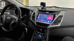 Магнитола для Hyundai Elantra 5 MD 2014-2016 (рестайлинг) - Parafar PF360U2K на Android 13, QLED+2K, ТОП процессор, 8Гб+128Гб, CarPlay, 4G SIM-слот