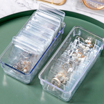 Пакеты из прозрачного ПВХ с застежкой для организации хранения украшений