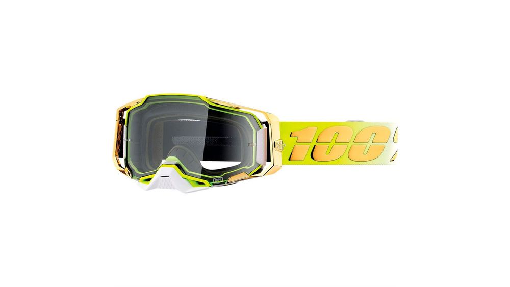 Очки 100% Racecraft 2 Goggle Yellow / Clear Lens (50009-00004)