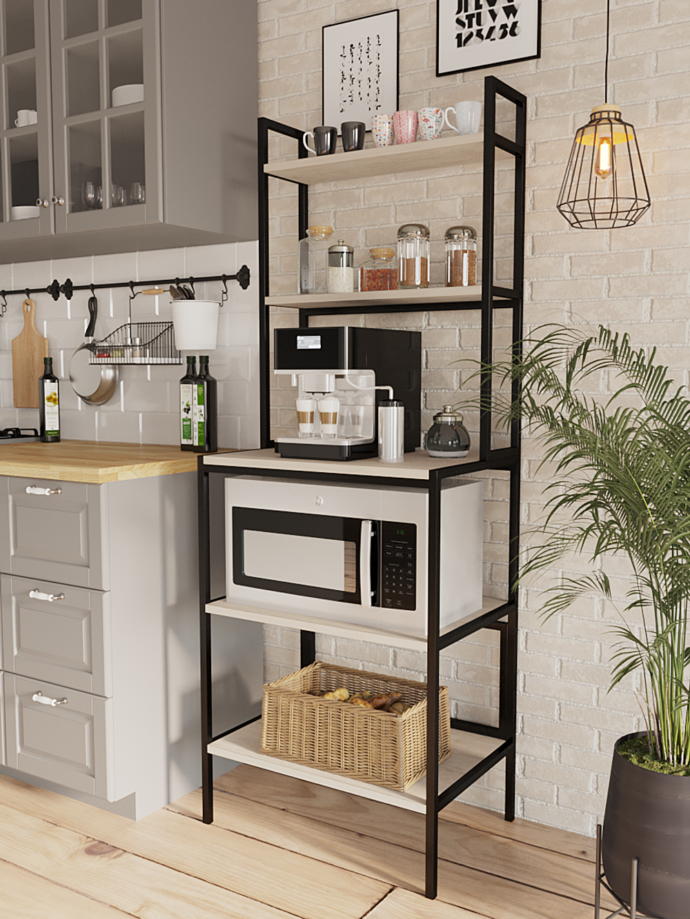 Стеллаж для ванной и стиральной машины