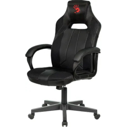 Кресло офисное Кресло игровое A4Tech Bloody GC-200 черный эко.кожа крестов. (1361662)