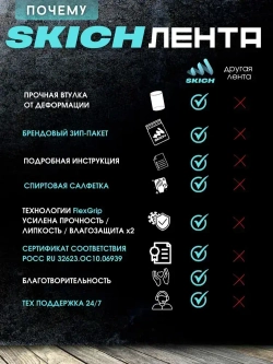 Skich Бордюрная лента 38 мм 3.24 м, 1 шт