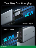 Портативное зарядное устройство Ugreen PB205 Abyss Blue (90597A)
