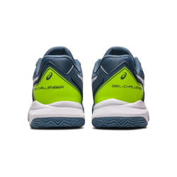 Мужские теннисные кроссовки ASICS Gel-Challenger 13 CLAY Clay Court Shoe Men - Blue, Neon Green