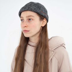 Докер Портовый пальтовый черно-белый как шум