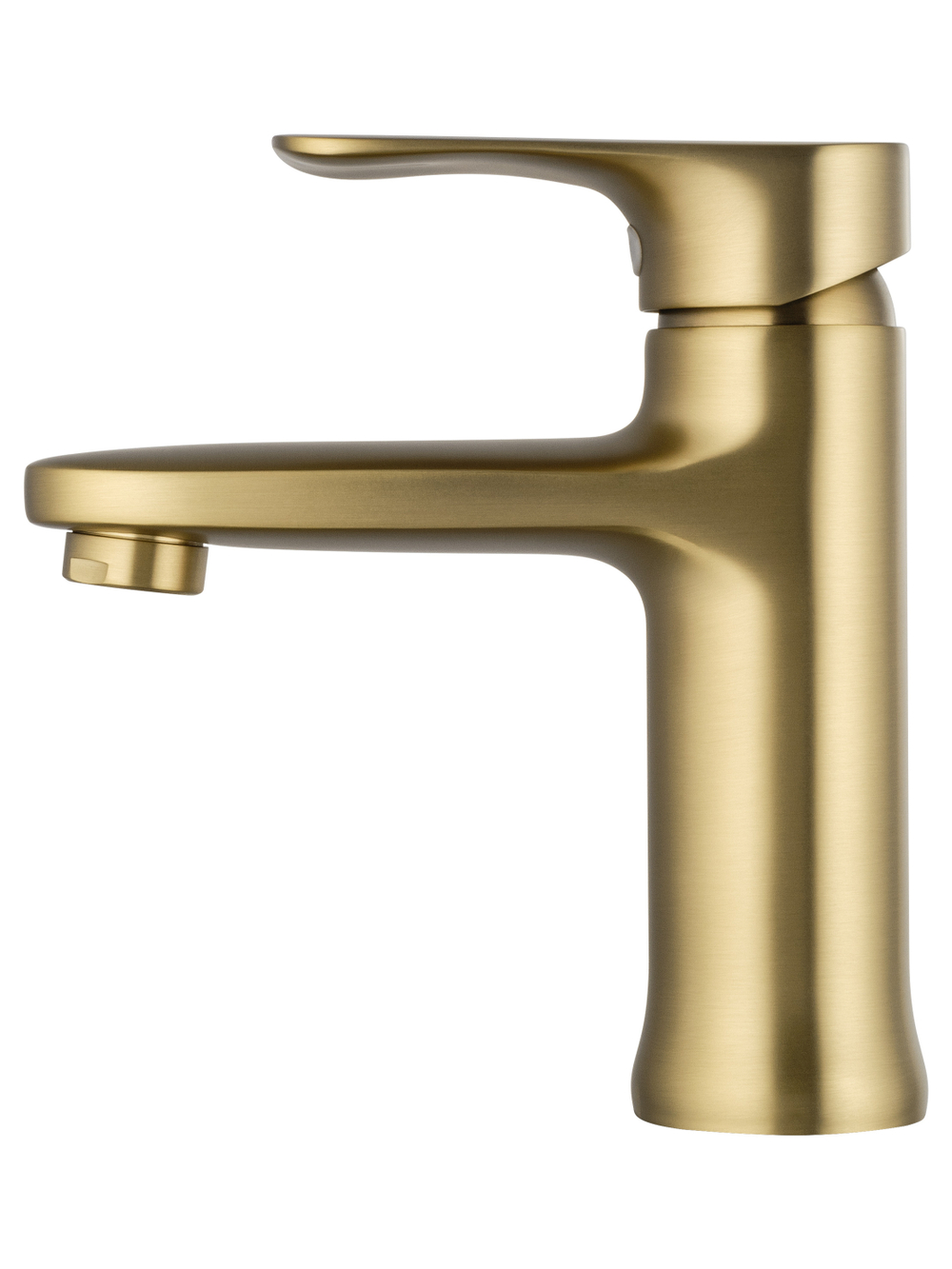 Смеситель для раковины WONZON & WOGHAND, Брашированное золото (WW-XH-011-BG)