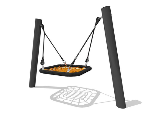 Качели металлические с подвесом “Гнездо” 040331