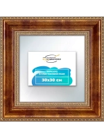 Зеркало 30x30 настенное в раме