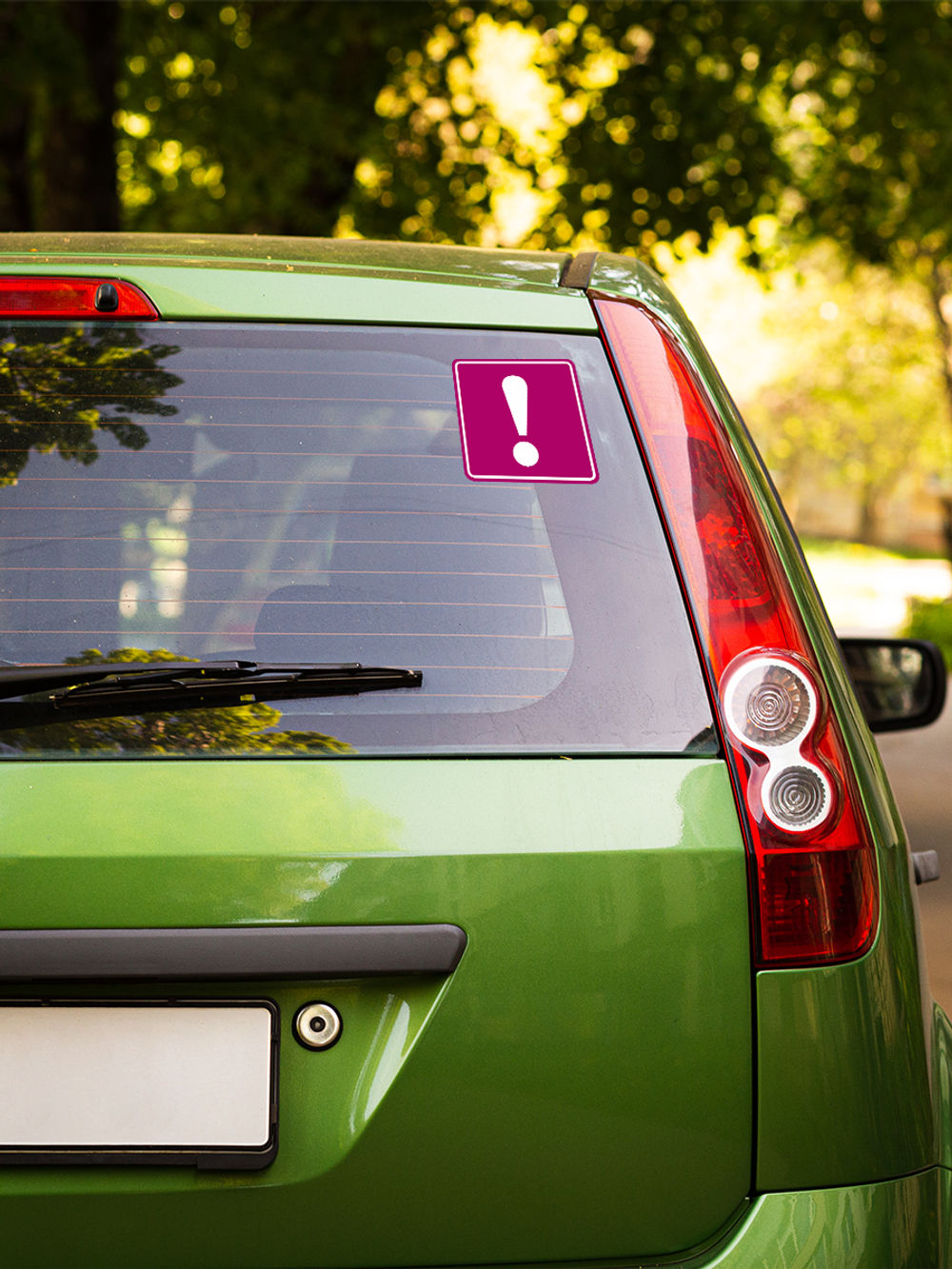 наклейка на авто Начинающий водитель для девушек