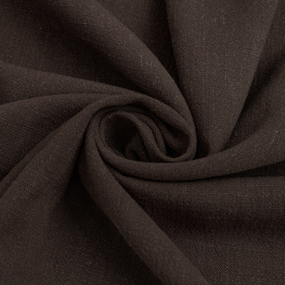 Лен-вискоза, 220 гр/м2, 135 см, коричневый