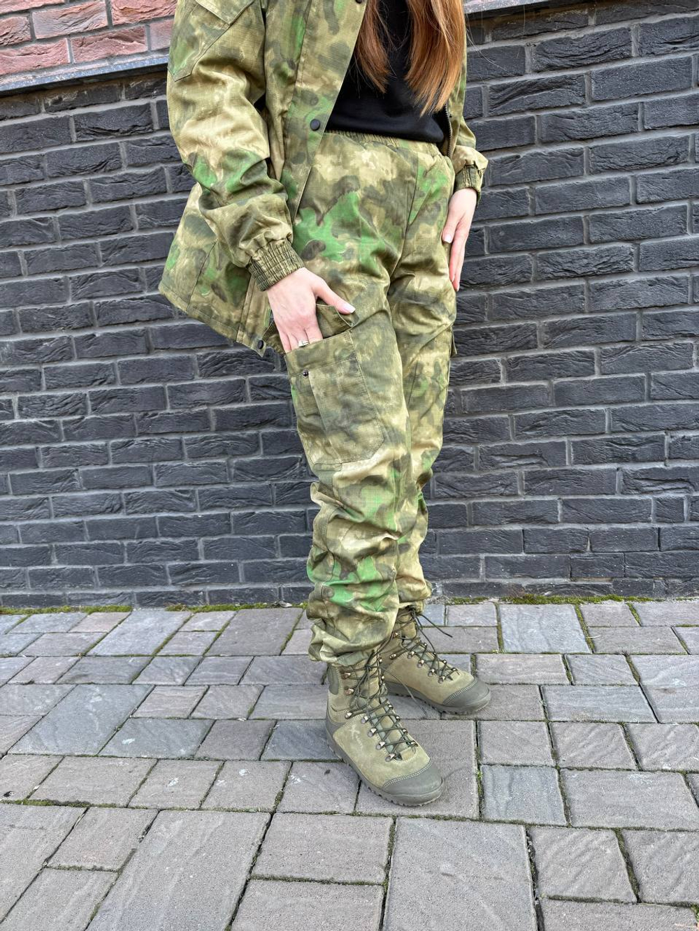 Женская горка валькирия /мох/ осень-зима